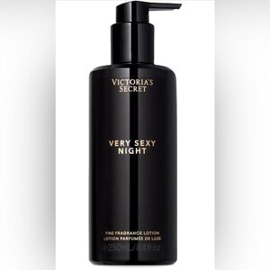 ♣️	VICTORIA’S SECRET- Very Sexy Night Fragrance Lotion, 8.4oz/250 mL